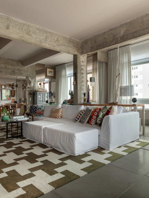 Квартира архитектора Тьяго Манарелли в Сан-Паулу