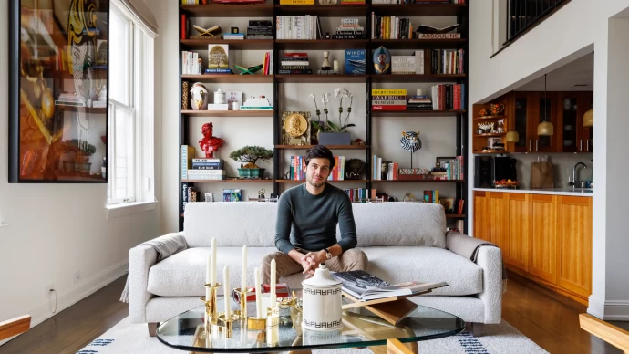 Квартира креативного дизайнера в семейном издательстве Assouline Алекса Ассулина в Нью-Йорке