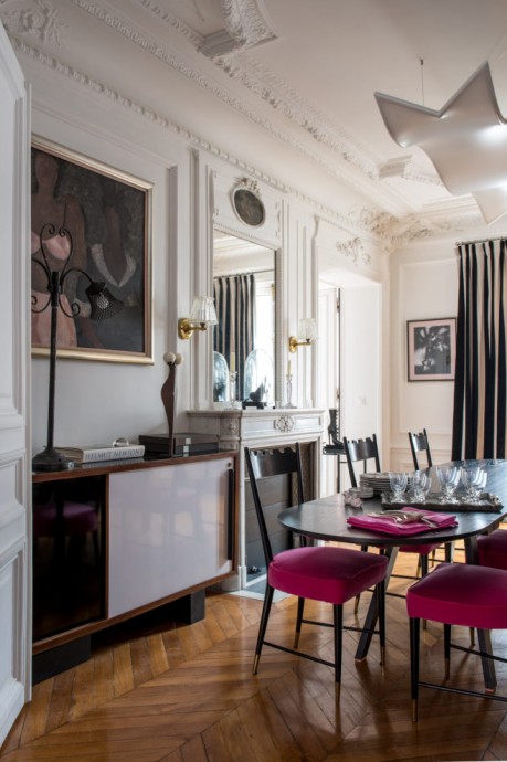 Квартира владелицы бренда нижнего белья Шанталь Томасс в Париже