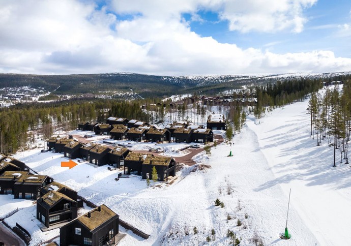 Шале на горнолыжном курорте в Швеции
