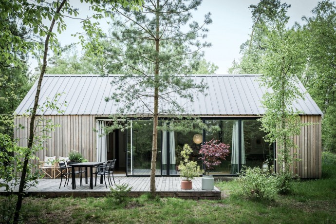 Уединённый дом в датском лесу