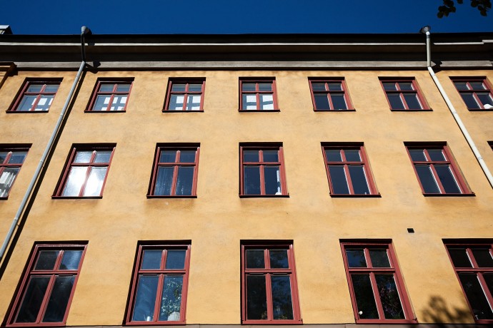 Винтажный интерьер стокгольмской квартиры, расположенной в здании 1881 года постройки