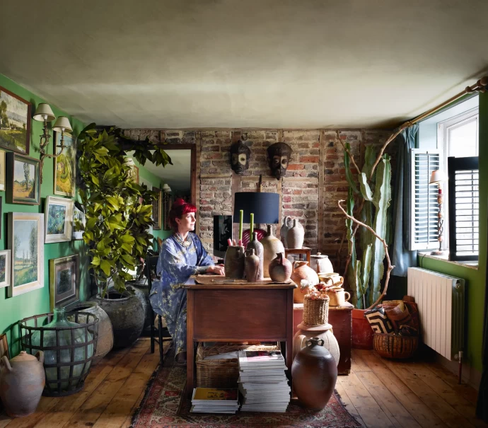 270-летний дом консультанта по цвету и дизайнера Фионы де Лис на севере Лондона