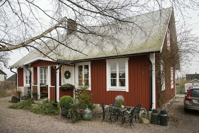 Дом флориста Анны Селлергрен в деревне Когерёд, Сконе, Швеция
