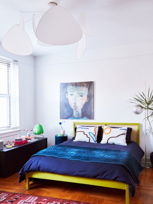 Квартира владелицы магазина цветов Popup Florist Келси Хейс в Нью-Йорке