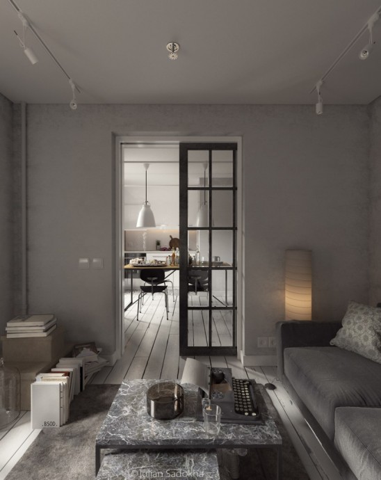 Проект квартиры 3D-художника Юлиана Садоха во французском городе Андуз