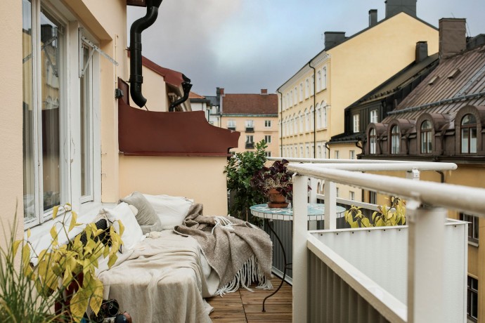 Двухуровневая квартира площадью 88 м2 в Стокгольме