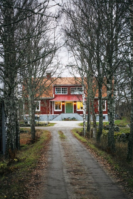Фермерский дом 1917 года постройки в Швеции