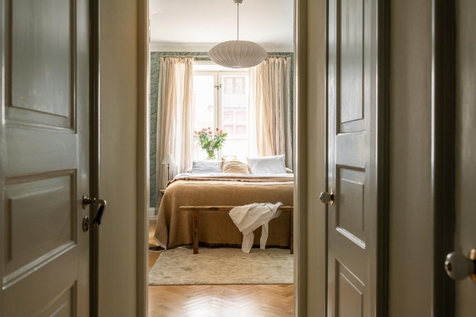 Квартира площадью 110 м2 в доме 1929 года постройки в Гётеборге Квартира площадью 110 м2 в доме 1929 года постройки в Гётеборге