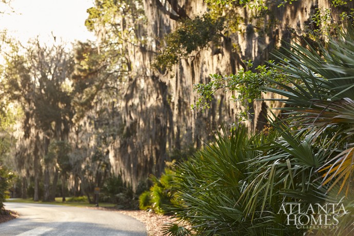 Особняк на курорте St. Simons Island в штате Джорджия