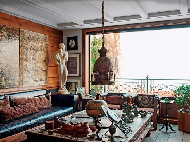 Квартира дизайнера Хакана Эзера в Стамбуле