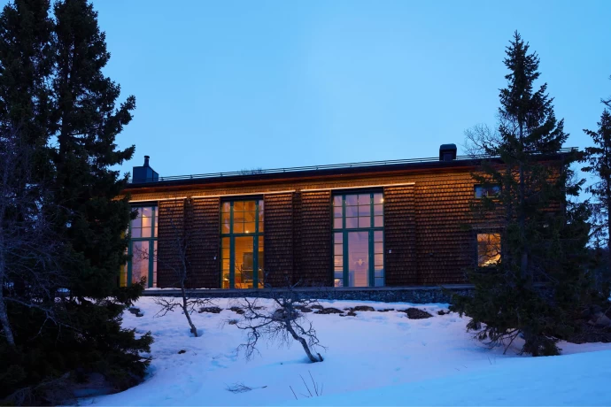 Загородный дом брокера Элисон Бернштейн на шведском горнолыжном курорте Оре