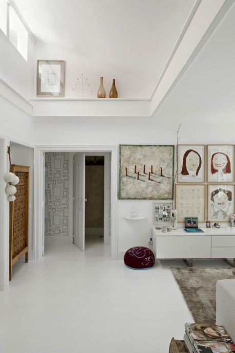 Дом дизайнера Лидии Казанова в Лиссабоне, Португалия