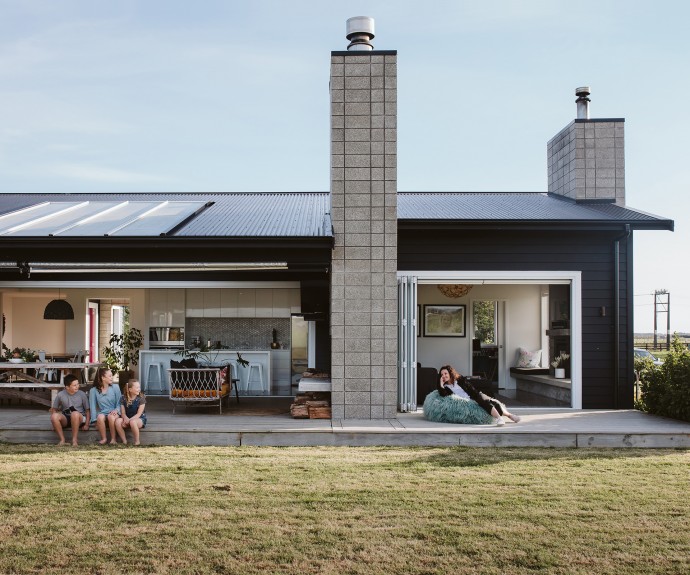Дом дизайнера Эммы Браун в Манавату, Новая Зеландия