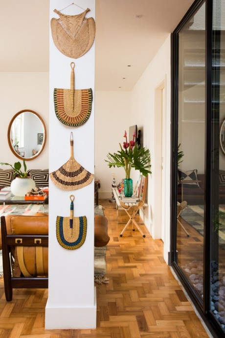 Квартира дизайнера и основателя бренда сумок Waiwai Лео Невеса в Рио-де-Жанейро