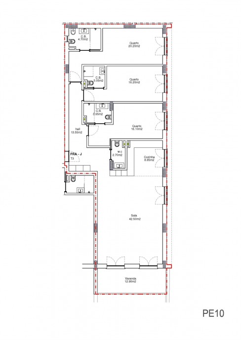 Апартаменты в городе Тавира, Португалия (185 м2)