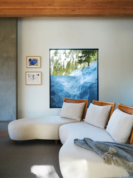 Дом дизайнера Сары Освальт на озере Тахо в Калифорнии