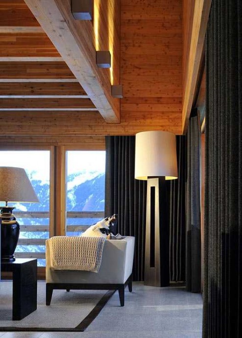 300-летний фермерский дом во Французских Альпах, превращенный в изысканное шале