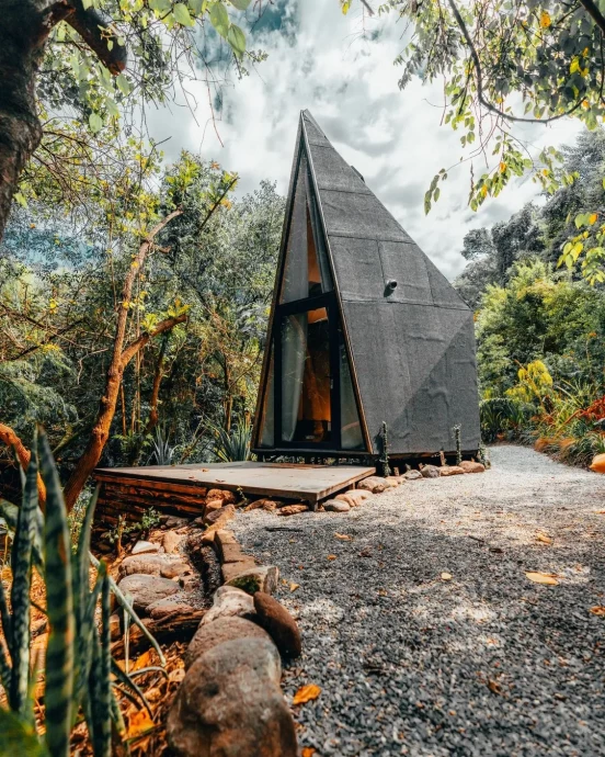 Каркасный дом площадью 25 м2 в двух часах езды от Мехико, Мексика
