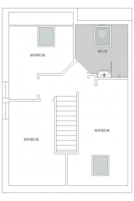 Современный дом площадью 118 м2 в Швеции