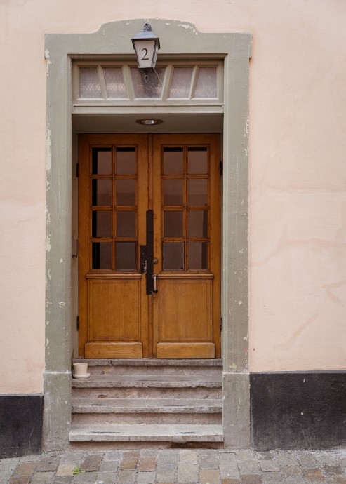 Двухуровневая квартира в здании XVIII века постройки в Стокгольме