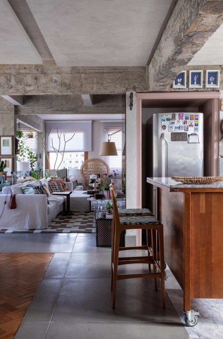 Квартира архитектора Тьяго Манарелли в Сан-Паулу