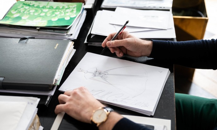 Квартира модельера Алексиса Мабилле в Париже