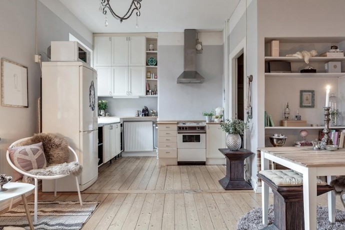 Шведская квартира площадью 42 м2 Шведская квартира площадью 42 м2