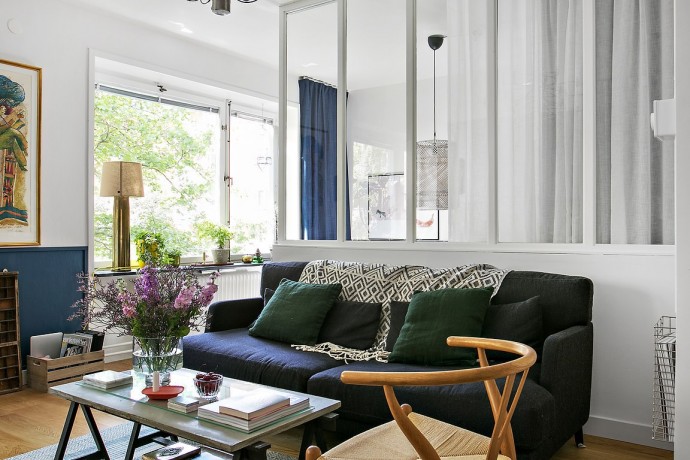 Шведская квартира-студия площадью 37 м2
