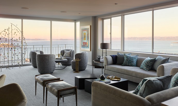 Квартира с видом на залив в Сан-Франциско
