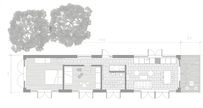 Деревянный дом площадью 62 м2 от архитекторов британской студии Box 9 Design
