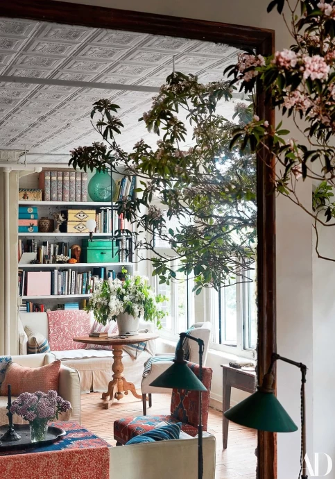 Дом дизайнера и основателя одноименного бренда Джона Дериана в Ист-Виллидж, Нью-Йорк