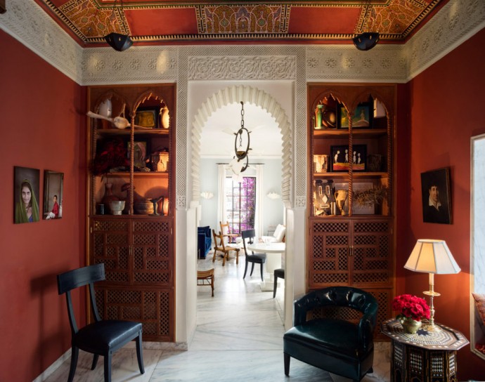 Дом мебельного дизайнера Эрве ван дер Стратена в Танжере, Марокко