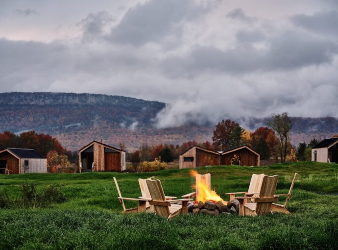 Курорт Wildflower Farms в долине Гудзона, Нью-Йорк