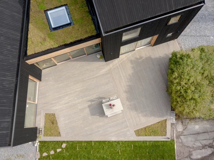 Дом архитектора Эдда Раштона в шведском коттеджном поселке