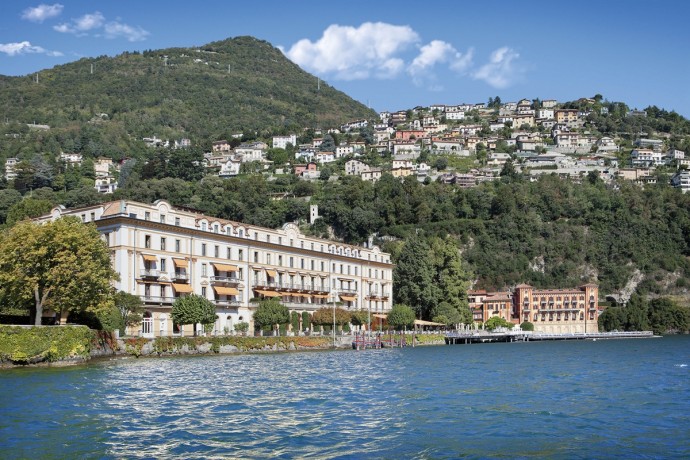 Итальянский курорт Villa d'Este на озере Комо