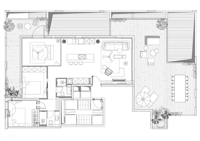 Квартира площадью 190 м2 в Тель-Авиве