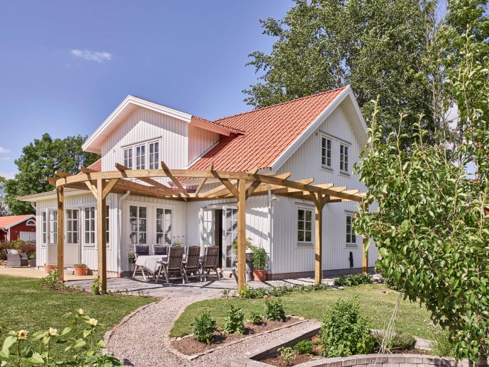 Современный дом на окраине Ульрисехамна, Швеция
