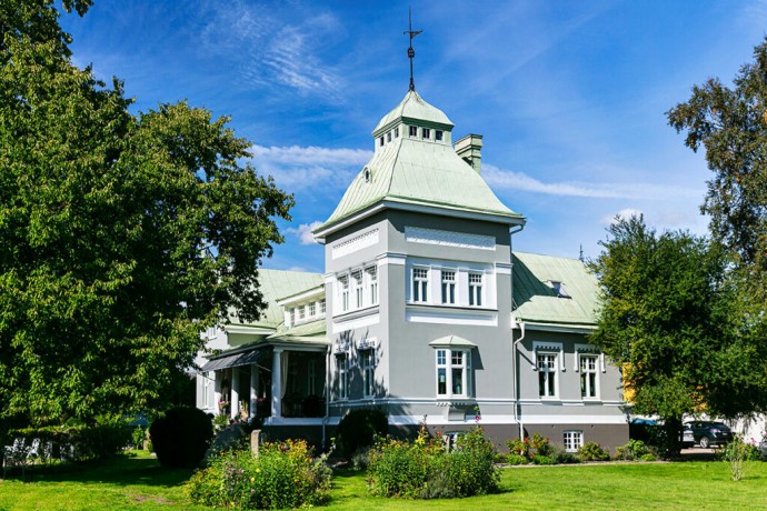Вилла 1876 года постройки в шведской деревне Эннестад