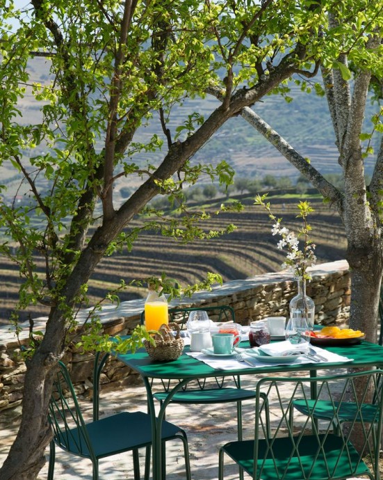 Отель для винного туризма Quinta da Côrte в долине реки Дуэро в Португалии
