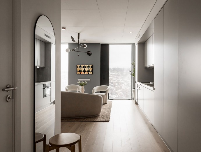 Шведская квартира-студия площадью 32 м2