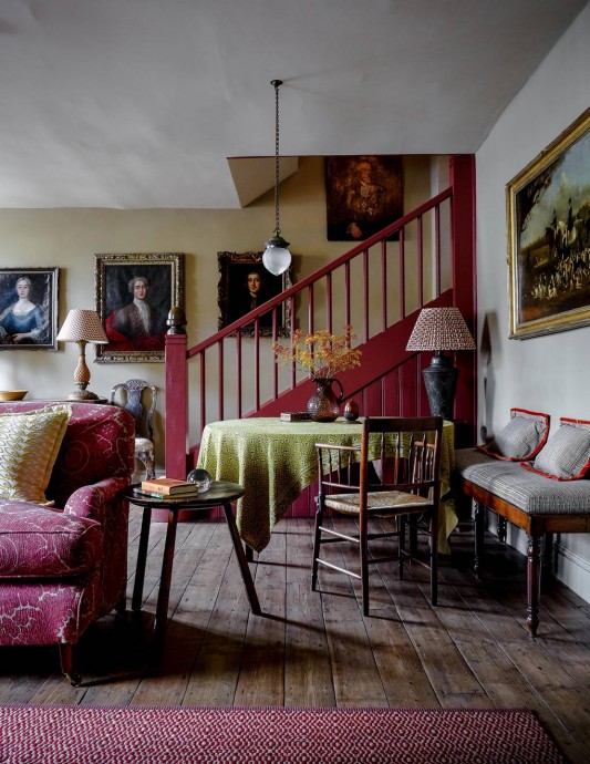 Дом редактора Vogue Робина Мьюира в Котсуолдсе, Великобритания