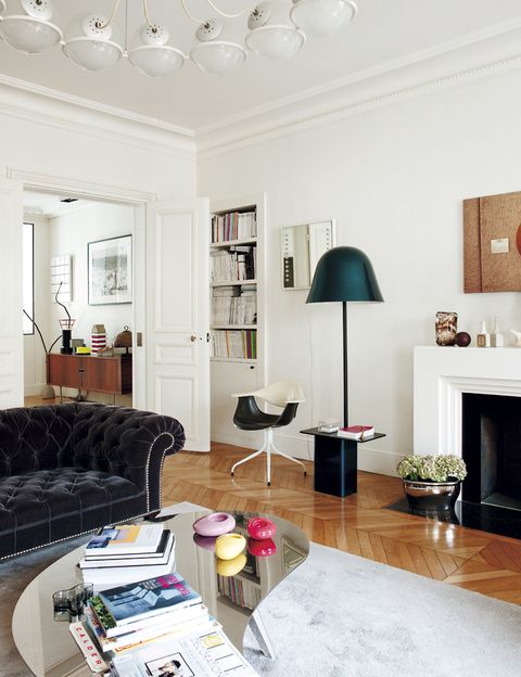 Интерьер квартиры в Париже