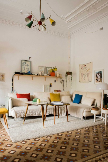 Квартира создательницы испанского бренда Paloma Wool Паломы Ланна в Барселоне