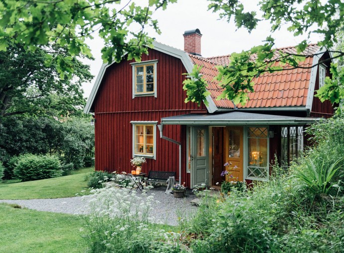 Дачный домик в Швеции