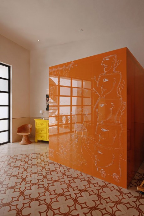 Дом художника Дэвида Серрано в Мериде, Мексика