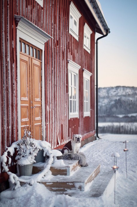 Дом блогеров Молли Окерстедт и Себастьяна Латвала (@gardenoveron) в провинции Онгерманланд, Швеция
