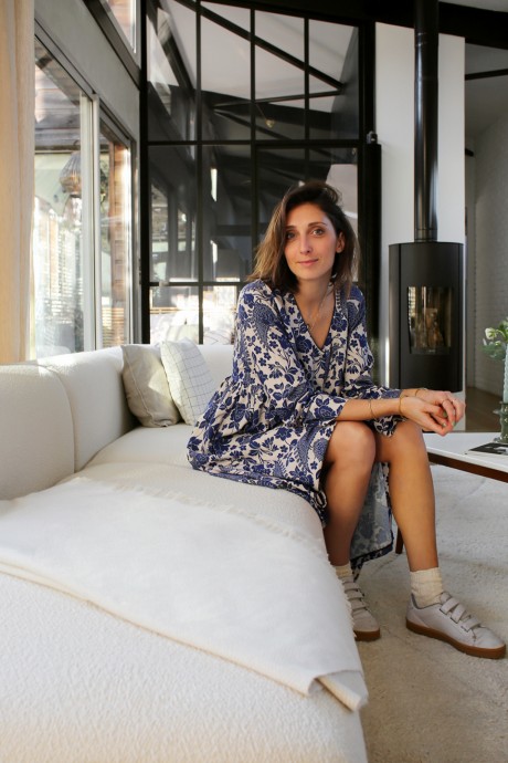 Квартира соучредителя бренда элитной женской одежды Lein Boho Стефани Диксит в Париже
