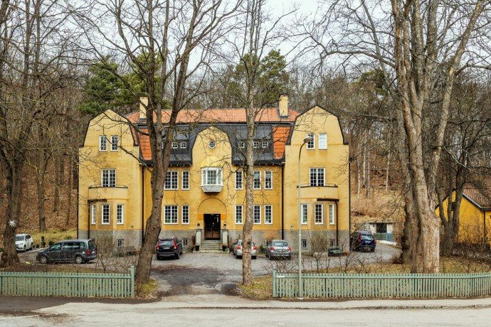 Квартира в доме 1907 года в Стокгольме (86 м2)
