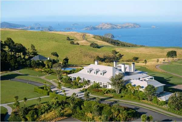 Отель Kauri Cliffs в Новой Зеландии